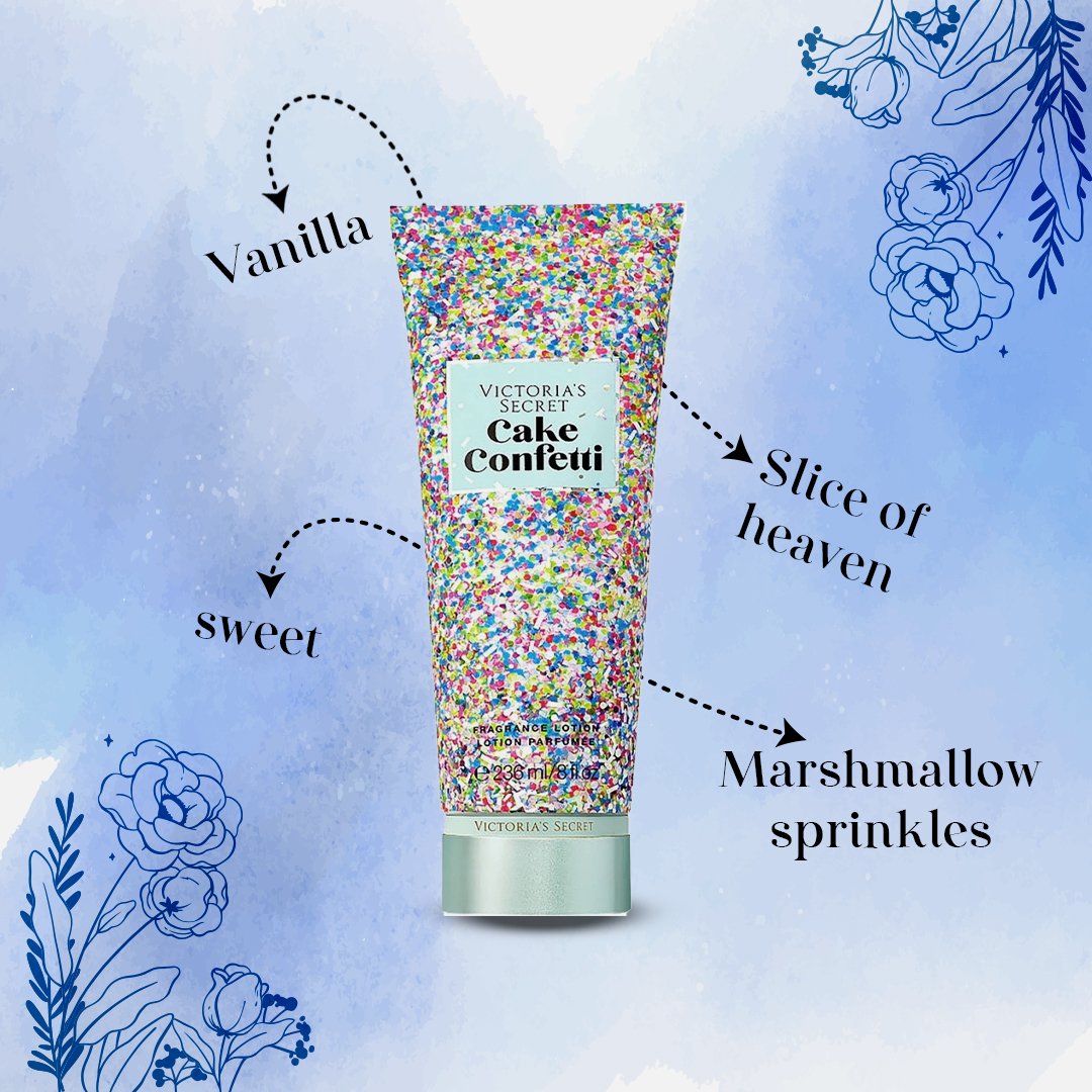 Buy One Get One "Cake Confetti body lotion"