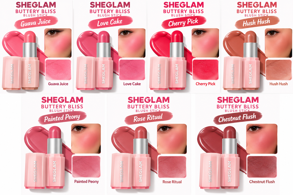 Buy 1 Get 1 Free- SHEGLAM Buttery Bliss Blush Stick
