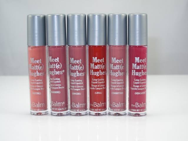 The Balm Meet Matte Hughes Set Of 6 Mini Lipsticks