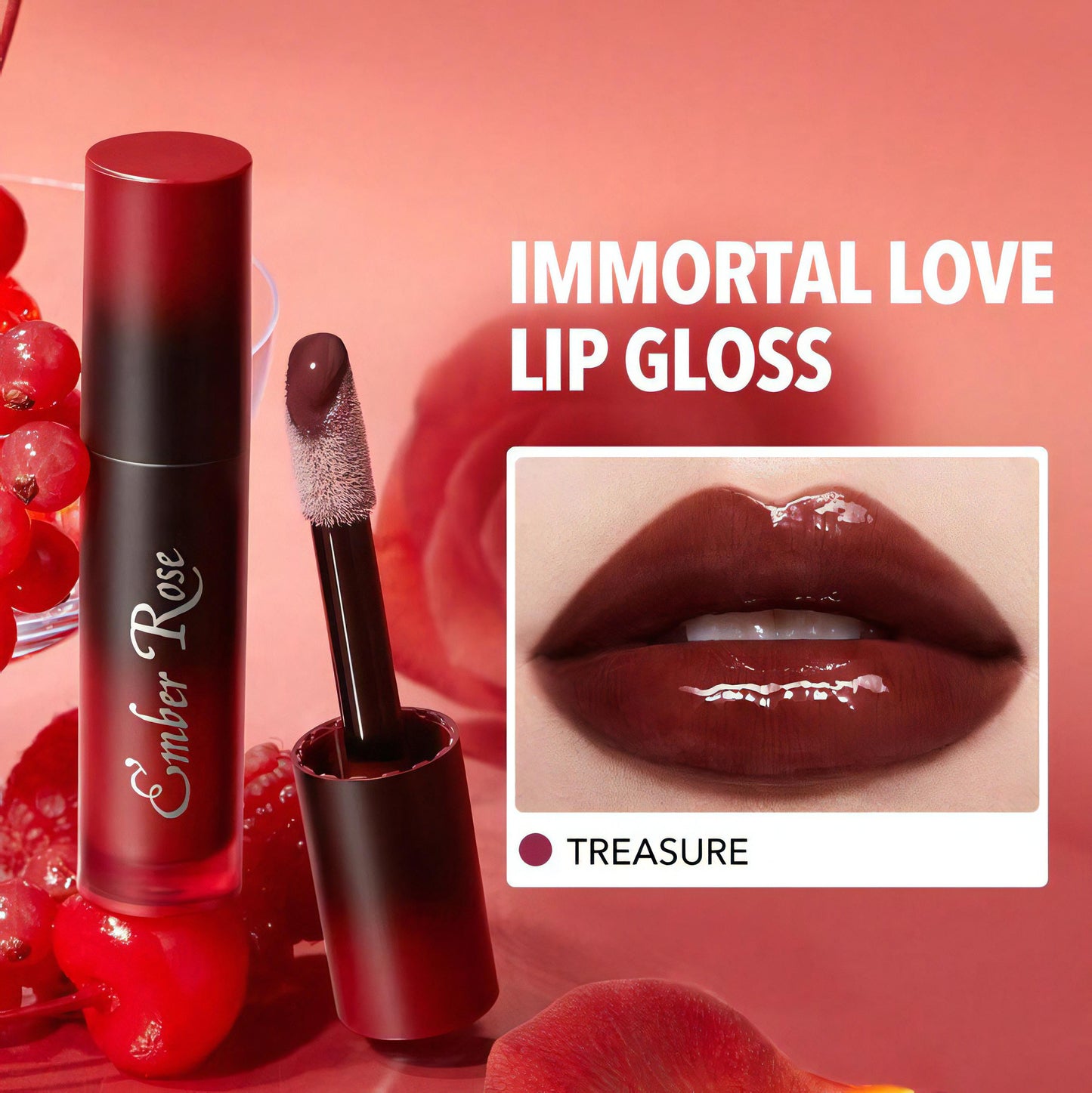 Sheglam Ember Rose Lip Gloss Offer "Buy One Get One Free"