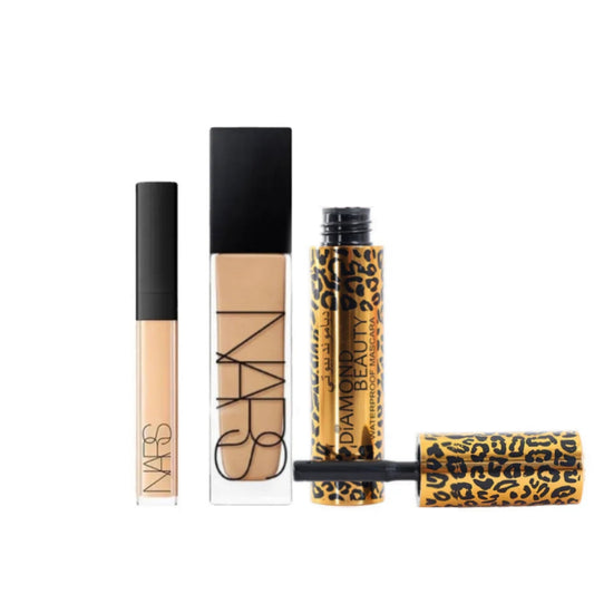 Exclusive Offer Bundle.”Foundation Nars ,Mascara Diamond ,Concealer Nars”