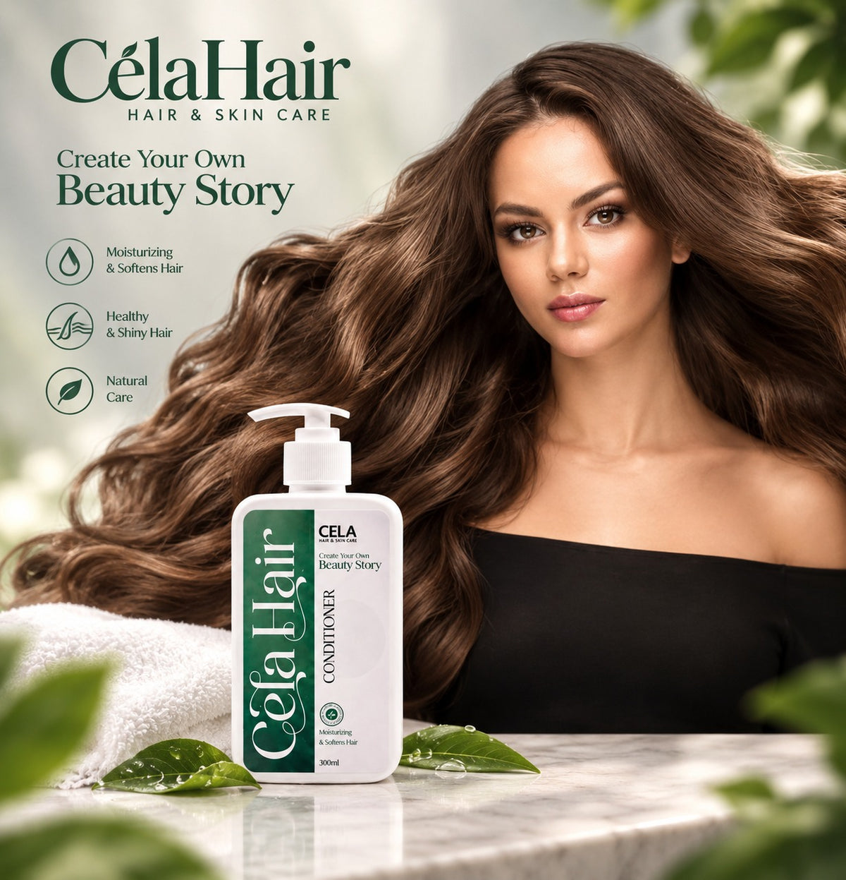 Cela Moisturizing Hair Conditioner – 300ml