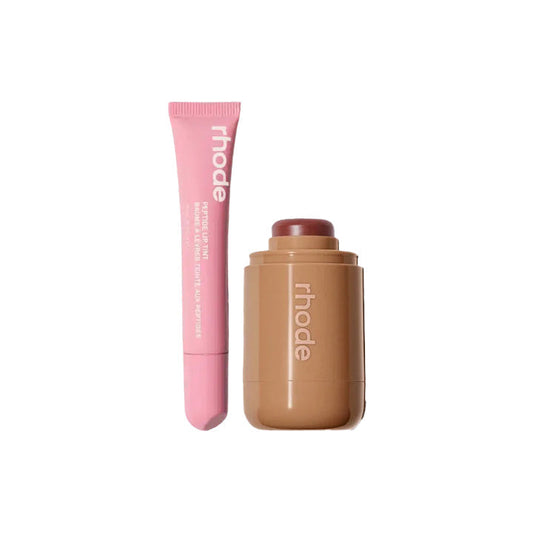 Buy 1 Get 1 Free Rhode Glow Duo – Blush + Lip Gloss