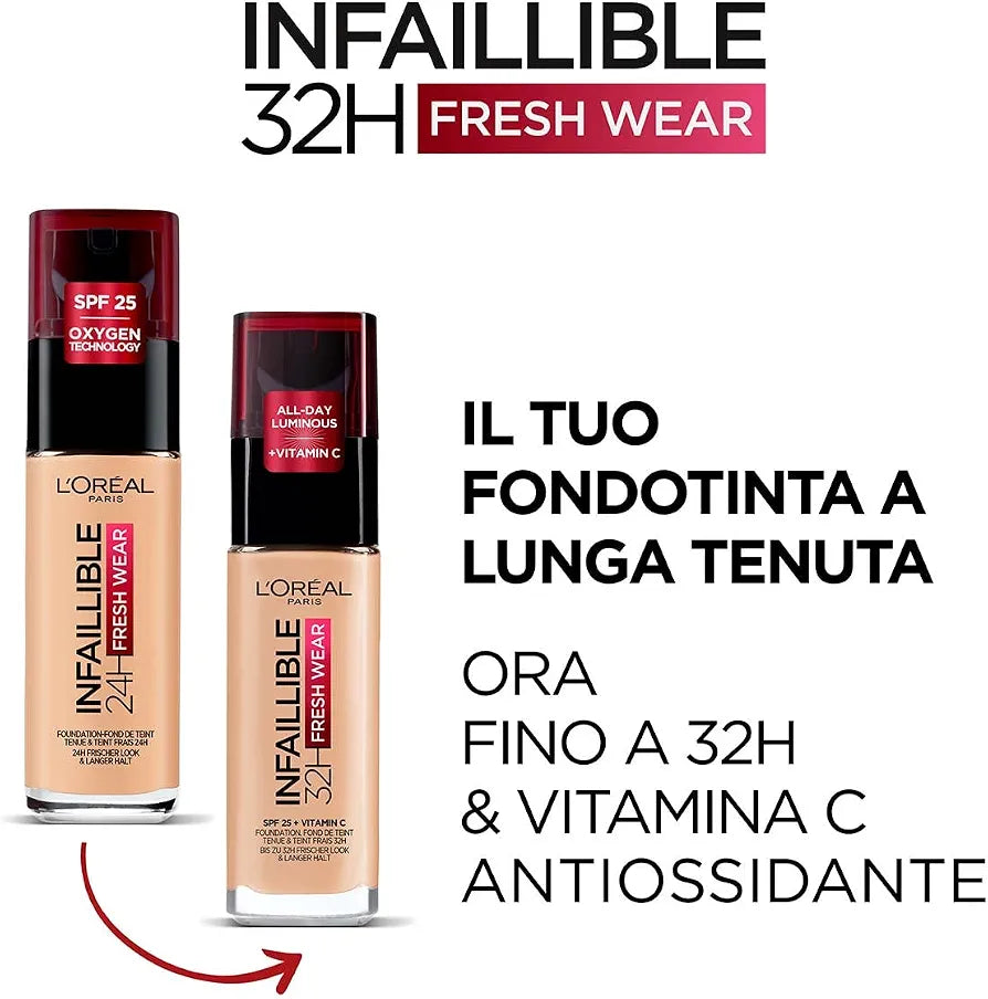 L'Oreal Paris Infaillible 32H Fresh Wear Foundation