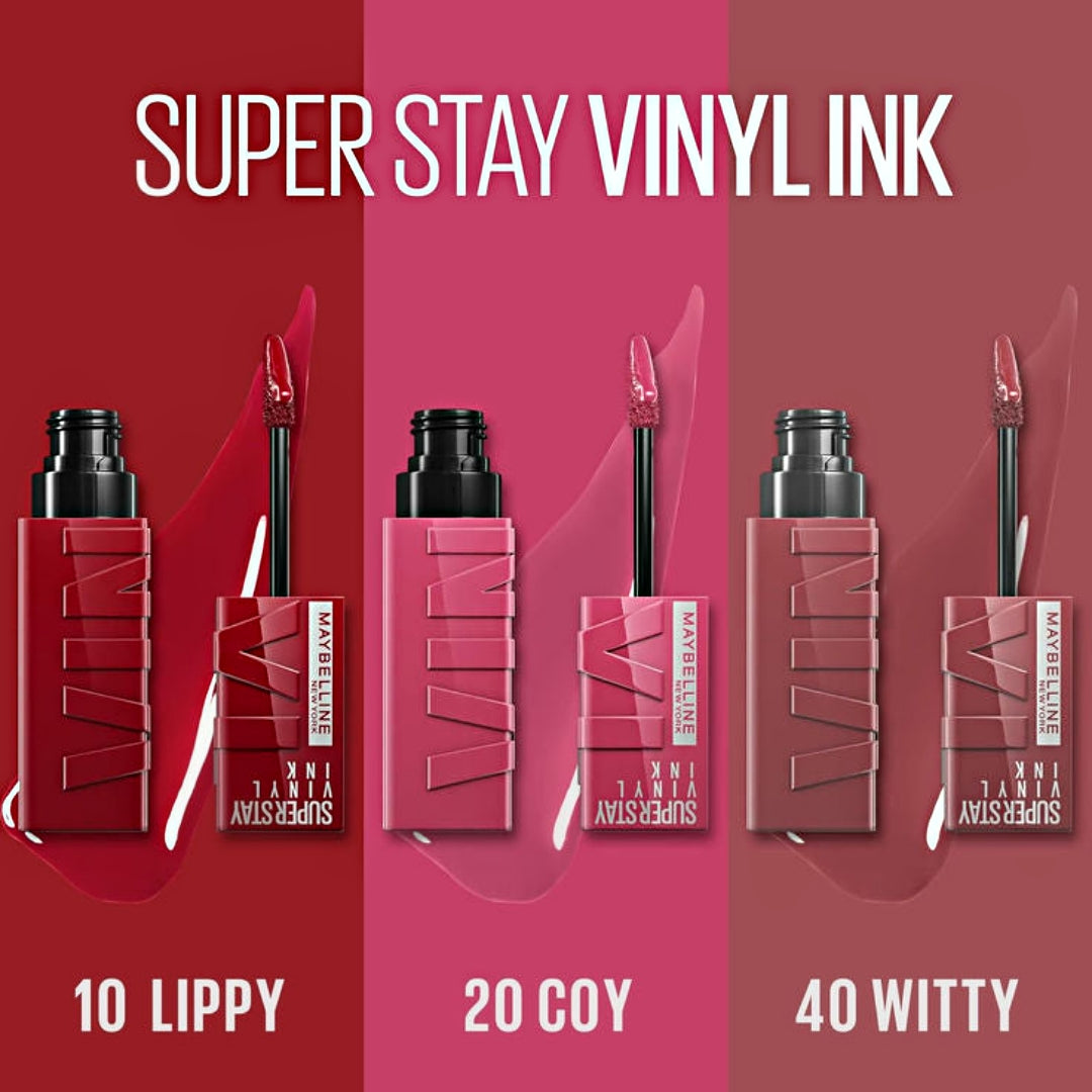 Buy One Get Two "Maybelline SuperStay Vinyl Gloss Lipstick"