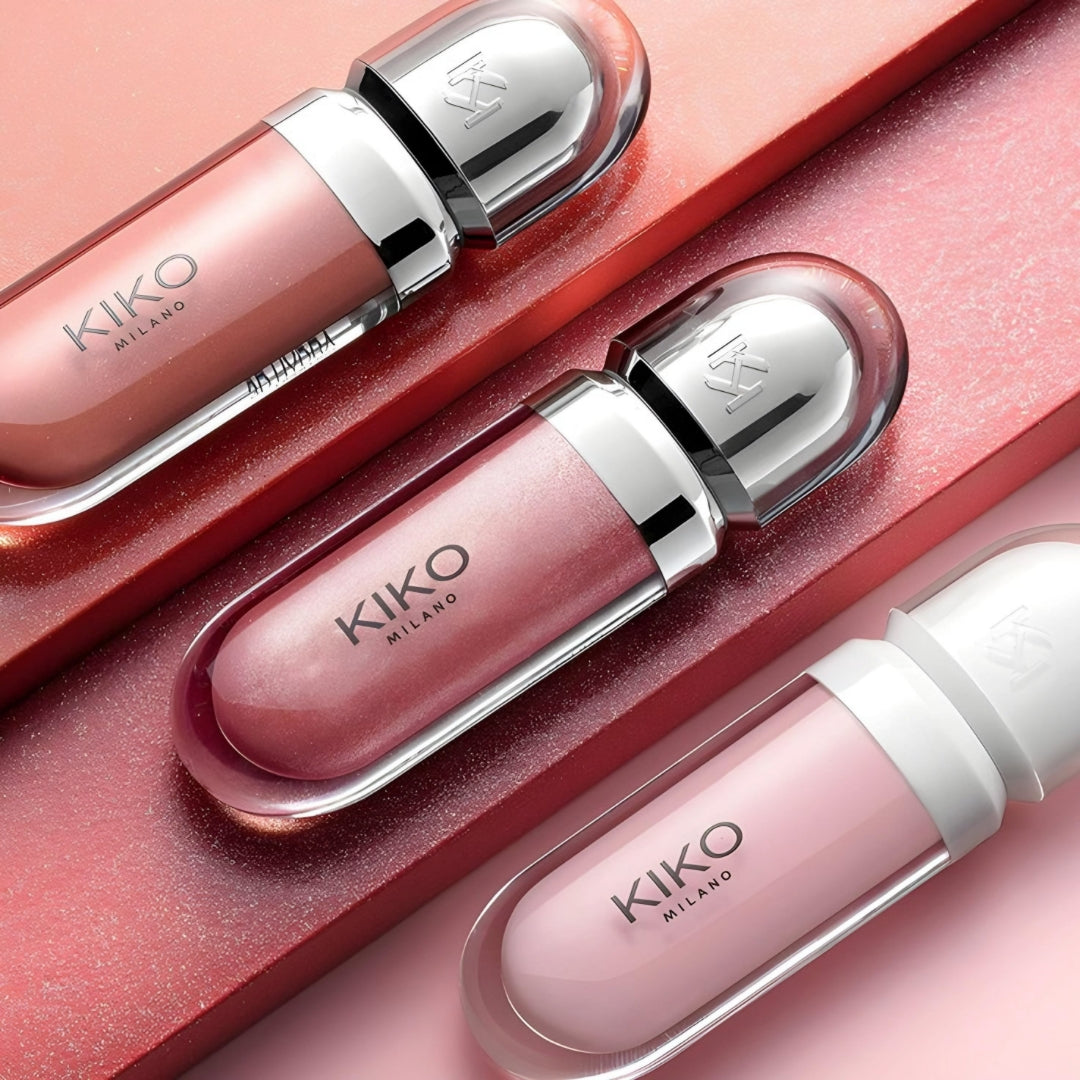 Buy 1 Get 2 Free  Kiko Milano Lip Gloss Offer (  3pieces )