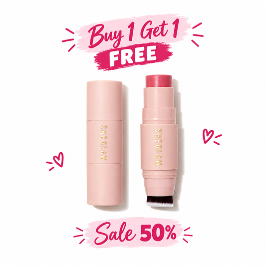 Buy 1 Get 1 Free Sheglam Glowin' Up Skin Stick "2 pieces"