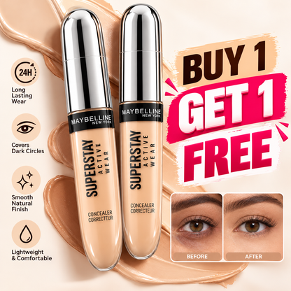Buy 1 Get 1 Free - Maybelline Super Stay Active Wear Concealer