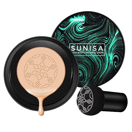 Sunisa  Foundation, BB Cream Concealer Makeup Lasting Moisturizing Pigment, Even Skin Tone for All Skin Types (Natural)