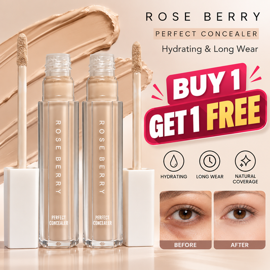Buy 1 Get 1 Free- Rose Berry - Concealer, Hydrating & Long Wear, Perfect