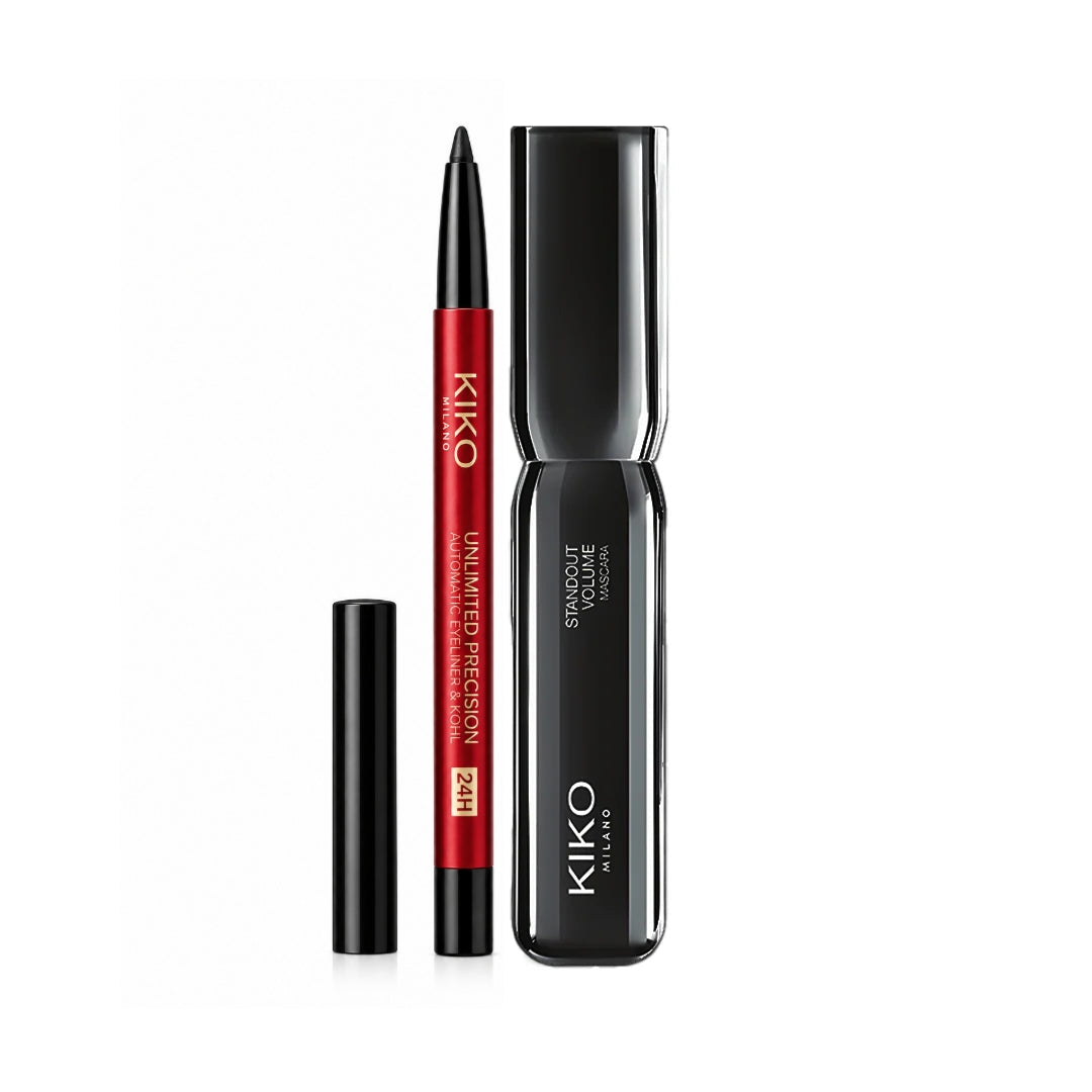 KIKO Eye Essentials Duo – Eyeliner + Kohl Offer