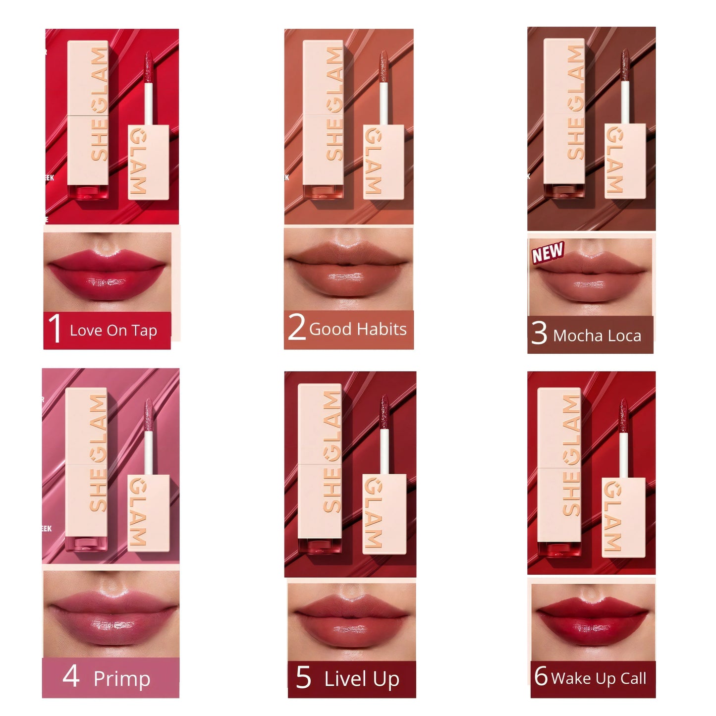 Buy One Get Two Free "SHEGLAM Take A Hint Lip Tint"