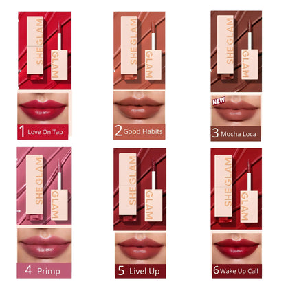 Buy One Get Two Free "SHEGLAM Take A Hint Lip Tint"